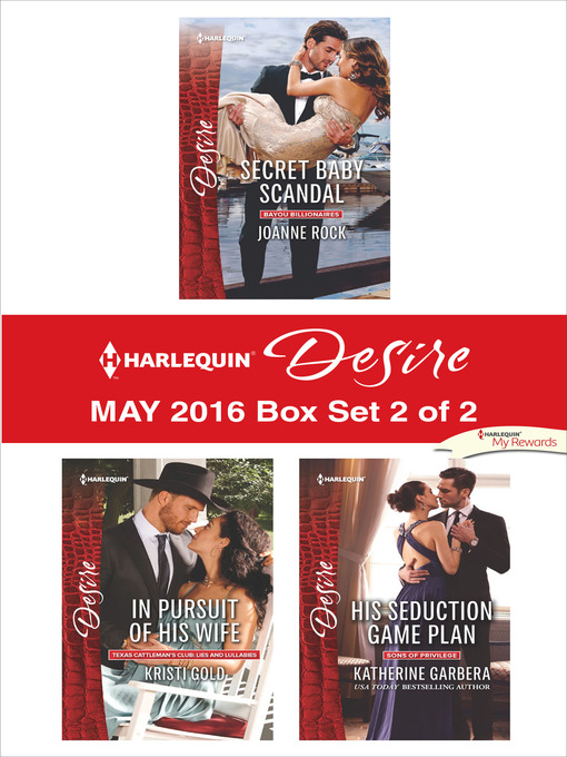 Title details for Harlequin Desire May 2016, Box Set 2 of 2 by Joanne Rock - Available
